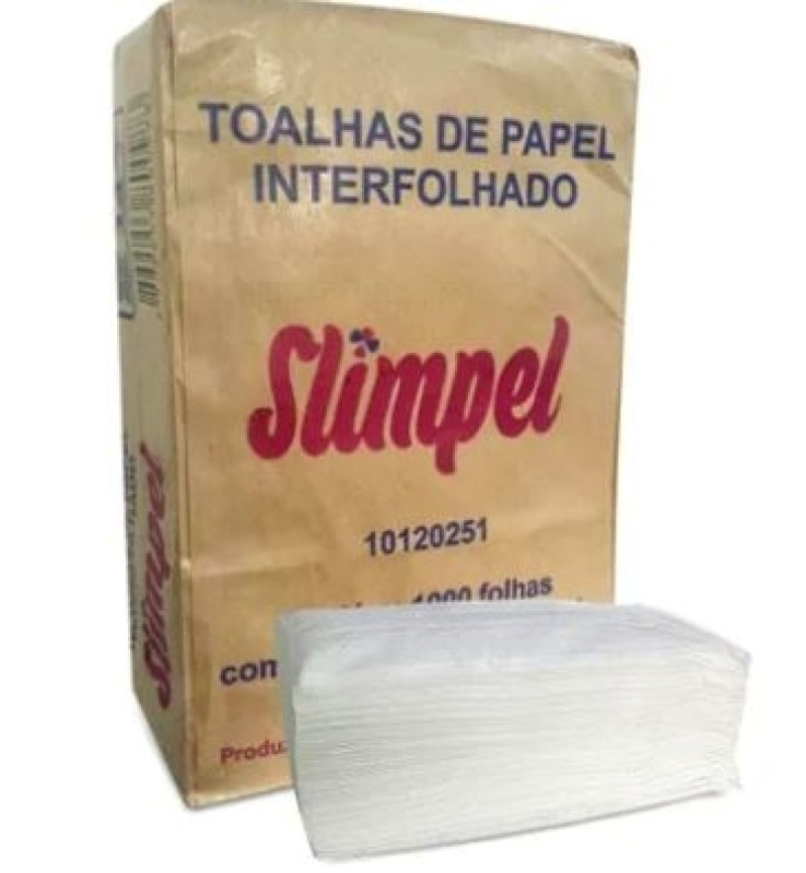 Papel toalha para banheiro atacado