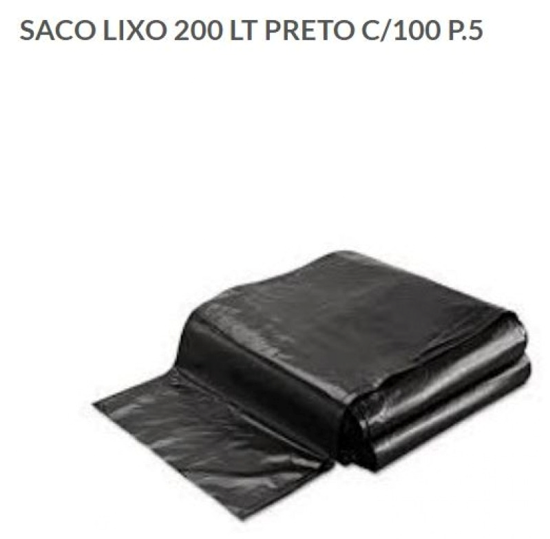 Saco de lixo 50 litros atacado
